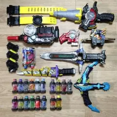 DXビルドドライバー　ハザードトリガー等　仮面ライダービルドおもちゃセットのサムネイル