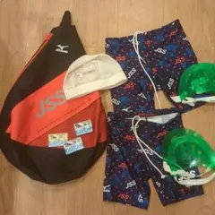 mizuno JSS 水着・プールバッグセットお得130cm.140cm