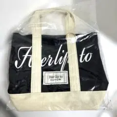 herlipto HLT Canvas Mini Tote ivory - メルカリ