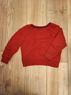 POlLO RALPH LAURENl キッズ トレーナー レッド 3/3Tのサムネイル