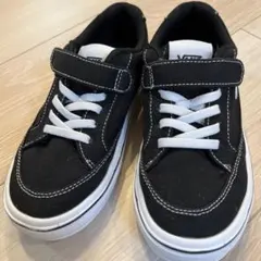 VANS ブラック スニーカー ベルクロ付き20センチ