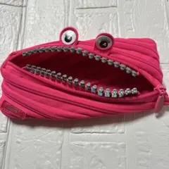 ZIPIT モンスターペンケース ピンク 筆箱のサムネイル