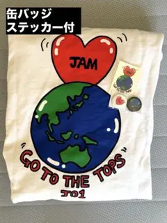 JO1 OTD 與那城奨プロデュース　ホワイト　パーカーM 缶バッチ付 JO1 OTD 與那城奨プロデュース ホワイト パーカーM 缶バッチ付