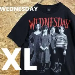 ★WEDNESDAY★アダムスファミリー★Tシャツ★XL★古着★送料無料★のサムネイル