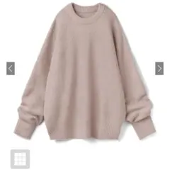 GRL オーバーサイズニットトップス［rut387］ピンク