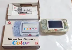 【ジャンク品】ワンダースワンカラー本体 トイザらス限定 ピュアクリスタル