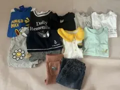 ベビー服　半袖　Tシャツ　トップス　ズボン　80サイズ　11点セット①