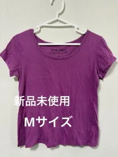 ☆新品未使用☆ROYAL PARTY パープル 半袖Tシャツ Mのサムネイル