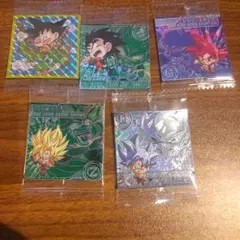 ドラゴンボール 超戦士シールウエハース 5枚セット