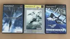 ACE COMBAT 04, 5 & SIDEWINDER F セット
