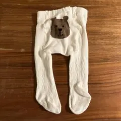 クマの顔 ベビータイツ 0-12ヶ月 babygap