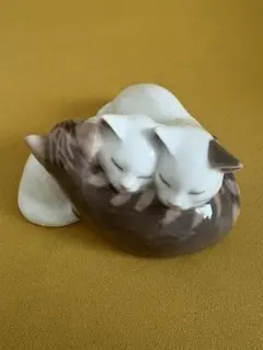 Royal Copenhagen 猫の置物 304【美品】