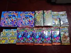 ポケモンカードまとめ売り　BOX4個　スタートデッキ2個　バラパック75パック