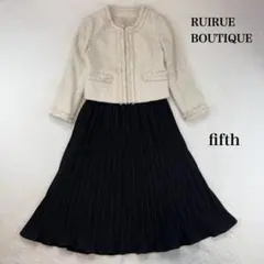 ルイルエブティック　ママスーツ　セレモニー　M セットアップ　入学式　卒業式