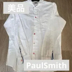 美品‼️PAUL SMITH 長袖シャツ XL ホワイト