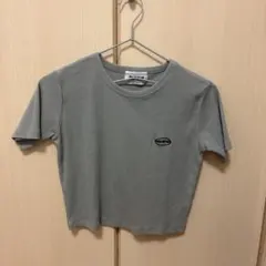SNAP CLUB 半袖 クロップド Tシャツ グレーのサムネイル