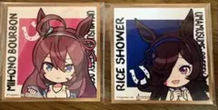 ウマ娘 ペインター 特典 カード ライスシャワー ミホノブルボン