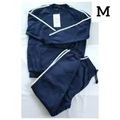 新品✨ スウェット 上下 裏起毛 部屋着 ルームウェア 男女兼用 ネイビー M