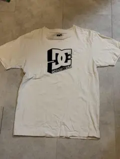 DC ロゴ Tシャツ M ホワイト　ディーシー　Tシャツ