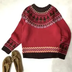 ノルディック ニット