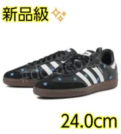 SAMBA OG W 花柄刺繍 サンバ IF4397 黒　アディダス