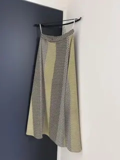 UNITED ARROWS フレアスカート イエロー