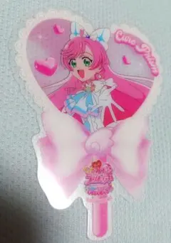 キュアプリズム うちわ型クリアカード キミプリ 映画 入場特典 第二弾