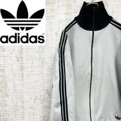 HS3《ADS-3F　希少７号》アディダス　トラックジャケット　デサント刺繡ロゴ