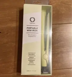 アゲツヤ AGETSUYA PORTABLE MINI IRON
