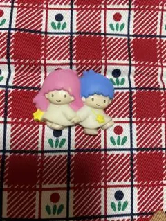 サンリオ　キキララ　リトルツインスターズ　マグネット　磁石　当時物