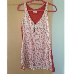 ZARA ヒョウ柄 ノースリーブ チュニック