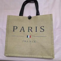 PARIS FRANCE ロゴ入り トートバッグ