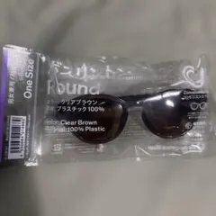 新品 ファミリーマート コンビニサングラス クリアブラウン 即日発送