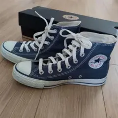 ALL STAR ハイカット スニーカー　ネイビー　size23.5cm