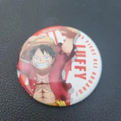 日本生命 ニッセイ ワンピース ルフィ缶バッジ ノベルティ ONEPIECE