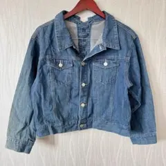 希少✨INGNI【M】イング 背面レースアップ デニムジャケット Gジャン
