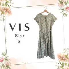 VIS 花柄ワンピース Sサイズのサムネイル