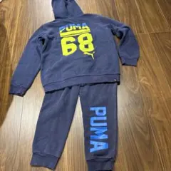 プーマ　裏起毛スウェット　上下セット　150