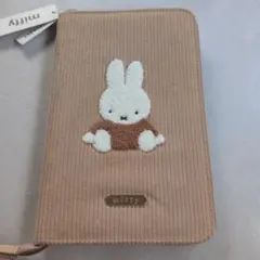 【ラムちゃん専用】 miffy ミッフィー♡ マルチ母子手帳ケース コーデュロイのサムネイル