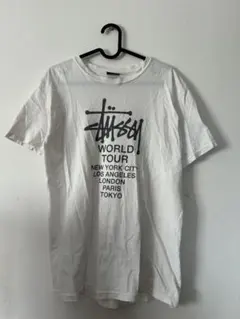 Stussy ステューシー　ワールドツアー Tシャツ