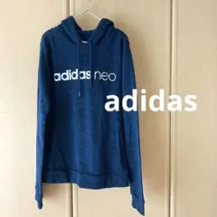 美品　アディダス　ネオ　レディース　スウェット　フーディー　パーカー