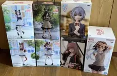 プライズ　フィギュア　7個　セット　ウマ娘　超電磁砲　ダイナゼノン　友崎くん