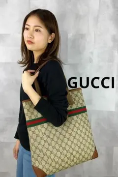 【希少】OLD GUCCI オールドグッチ トートバッグ