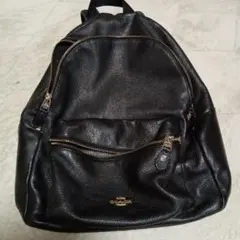 COACH ブラック　リュック