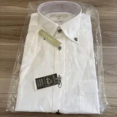 ホワイトスリムフィットワイシャツ S 新品未使用