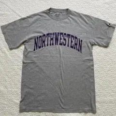【美品】チャンピョン　ノースウェスタン大学ワイルドキャッツTシャツ　半袖　Mのサムネイル
