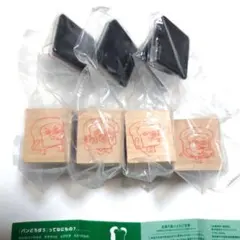 【新品・未開封】 パンどろぼう　はんこ　だい3だん　4個セット