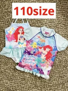 Disney Princess アリエル 水着セット 110 コストコ