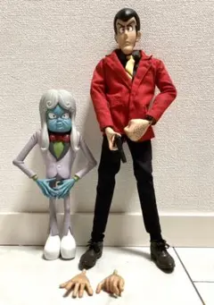 新品未使用　ルパン三世 & マモー　フィギュア　メディコムトイ bti0097094_3.jpg