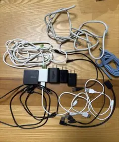 USBケーブル 電源アダプタ 他　まとめ売り